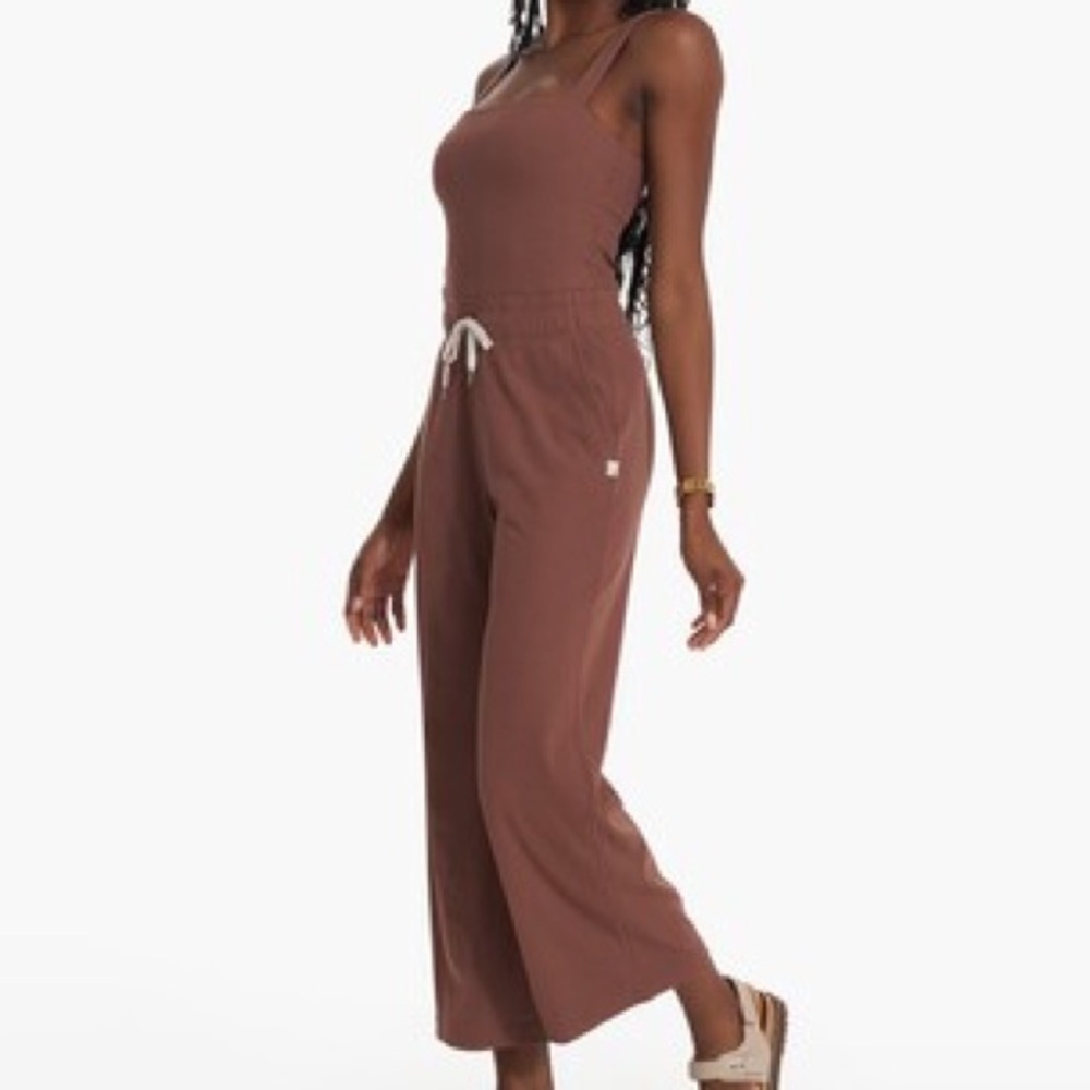 Vuori Brown Jumpsuit